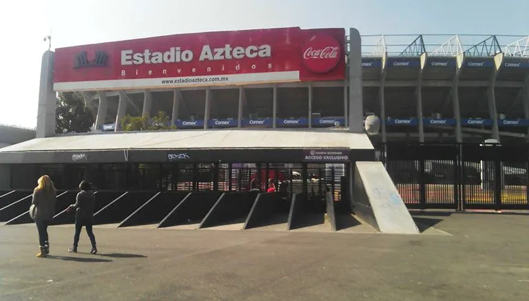 CÉSAR MELO Poca movilización en las inmediaciones del Azteca