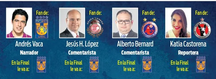 Personalidades dan su pronóstico para la Final
