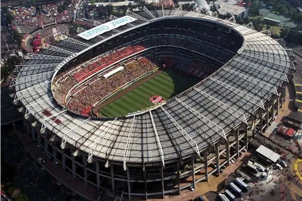 MEXSPORT El estadio Azteca tomado desde el aire