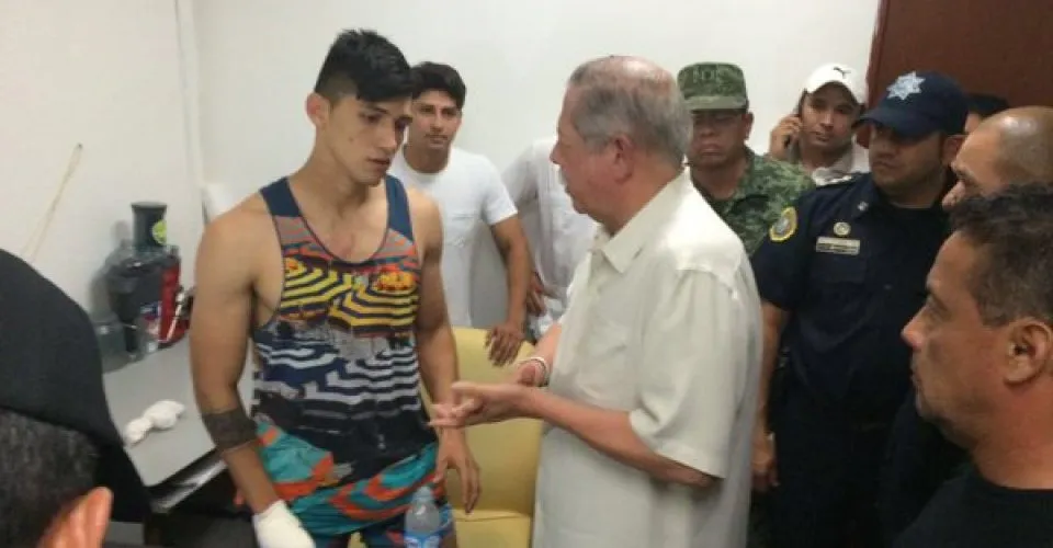 ESPECIAL Alan Pulido habla con el gobernador de Tamaulipas