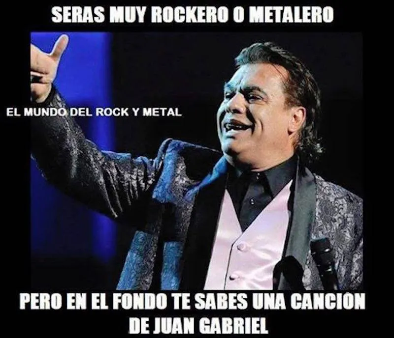 Todos conocen al menos una canción de Juan Gabriel