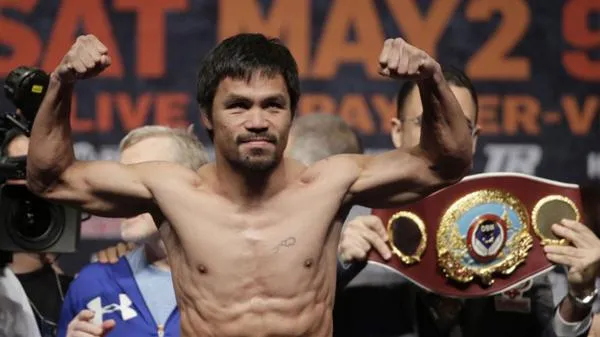 AP Manny Pacquiao tras ganar el título en 2016