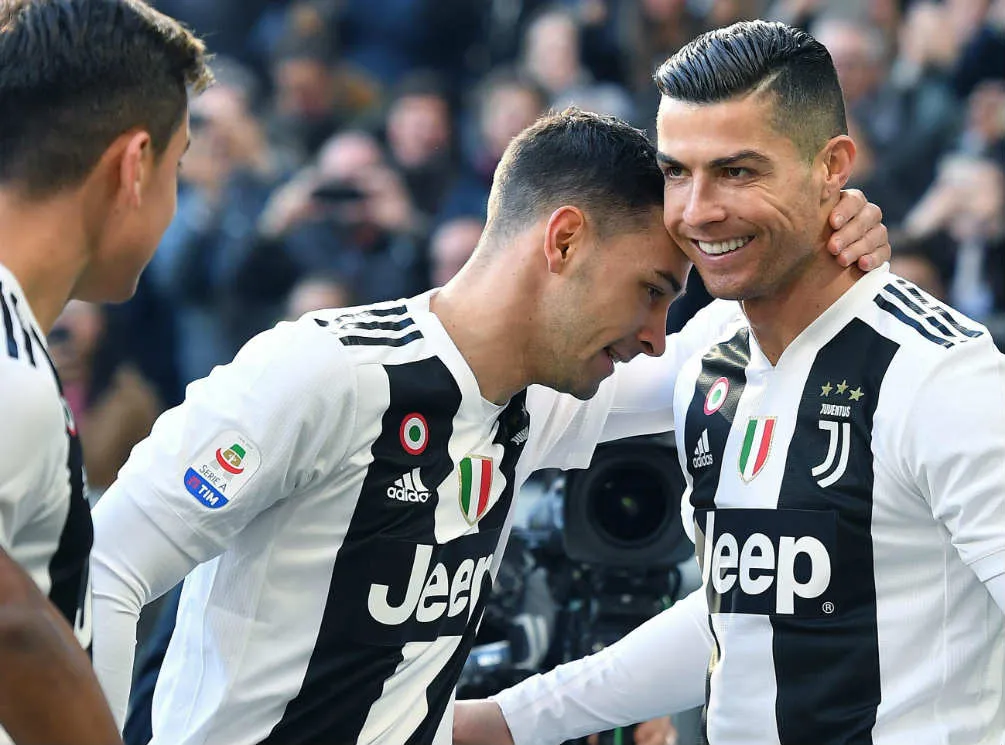 Cristiano Ronaldo con la Juventus