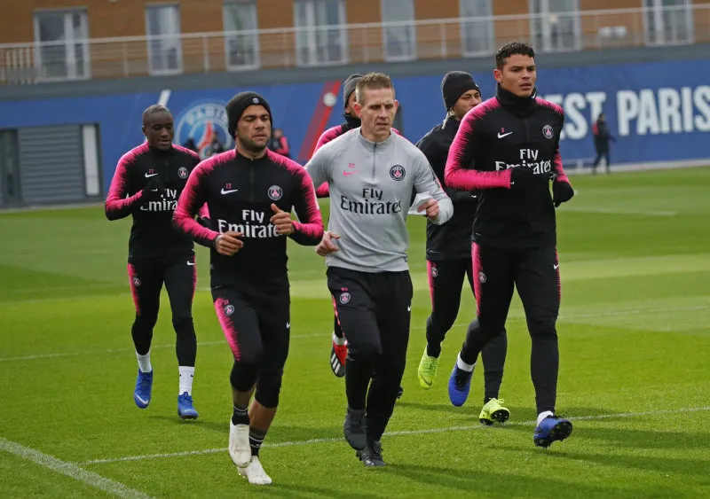 TWITTER @PSG_INSIDE Elementos del PSG se preparan para regresar a la Ligue 1