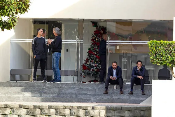 RICARDO FLORES Cuerpo técnico de Tata Martino en entrenamiento de América