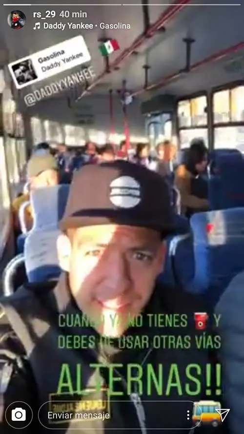 Historia de Rodrigo Salinas en Instagram