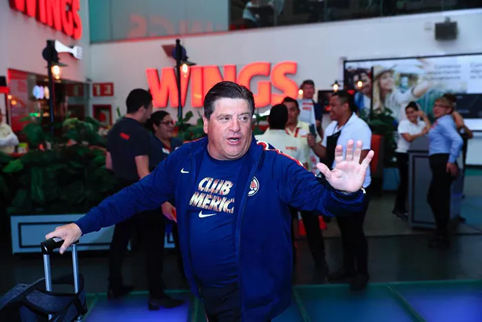 CARLOS RAMÍREZ Piojo, en su salida a Guadalajara