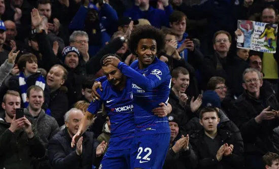 EFE Willian y Pedro en festejo