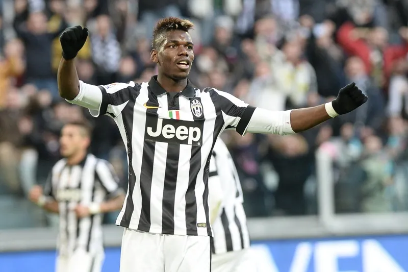 AP Pogba durante su paso por Juventus