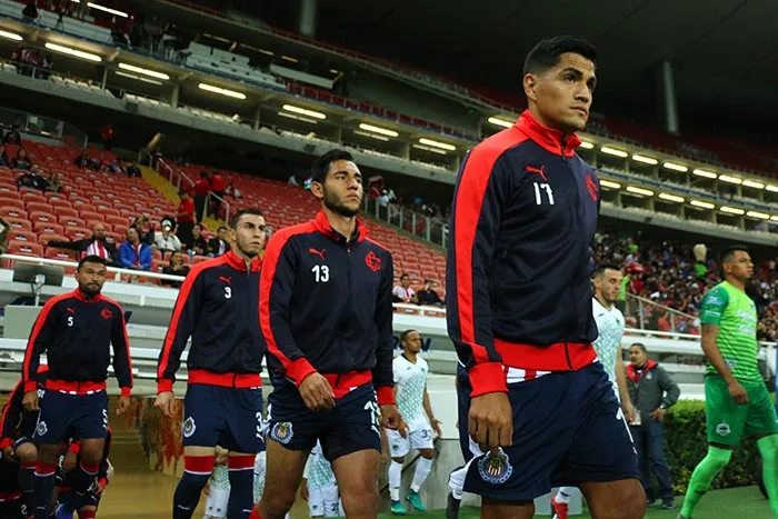 Jugadores antes del partido