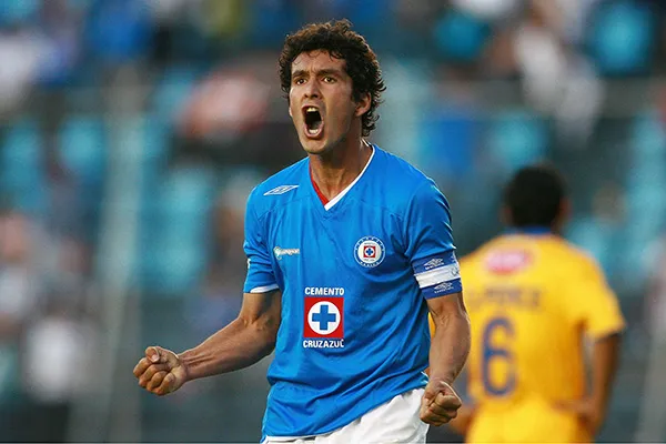 MEXSPORT Riveros celebra anotación con La Máquina