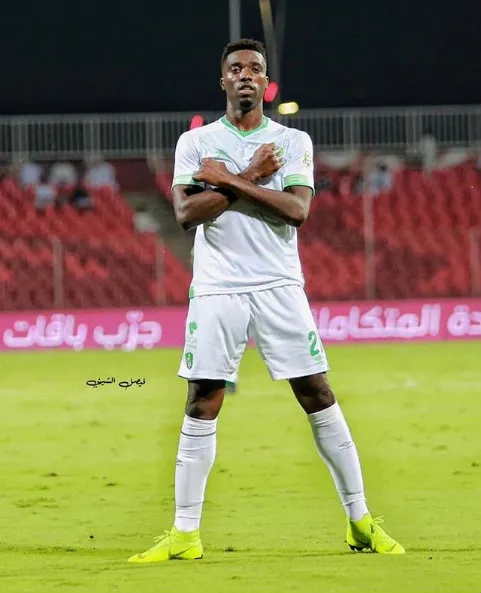INSTAGRAM @_DJANINY21 Djaniny festeja un gol con el Al-Ahli