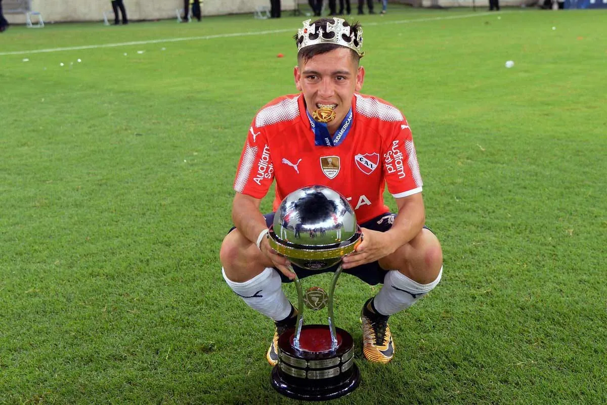 ESPECIAL Ezequiel ganó la Copa Sudamericana con Independiente en 2017
