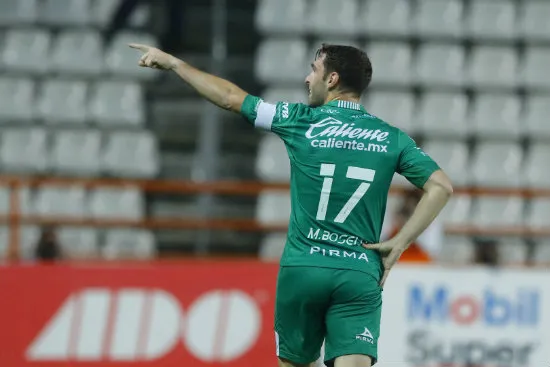 Boselli en un partido de León