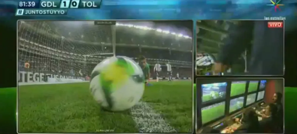 ESPECIAL Una de las tomas que tuvieron en el VAR
