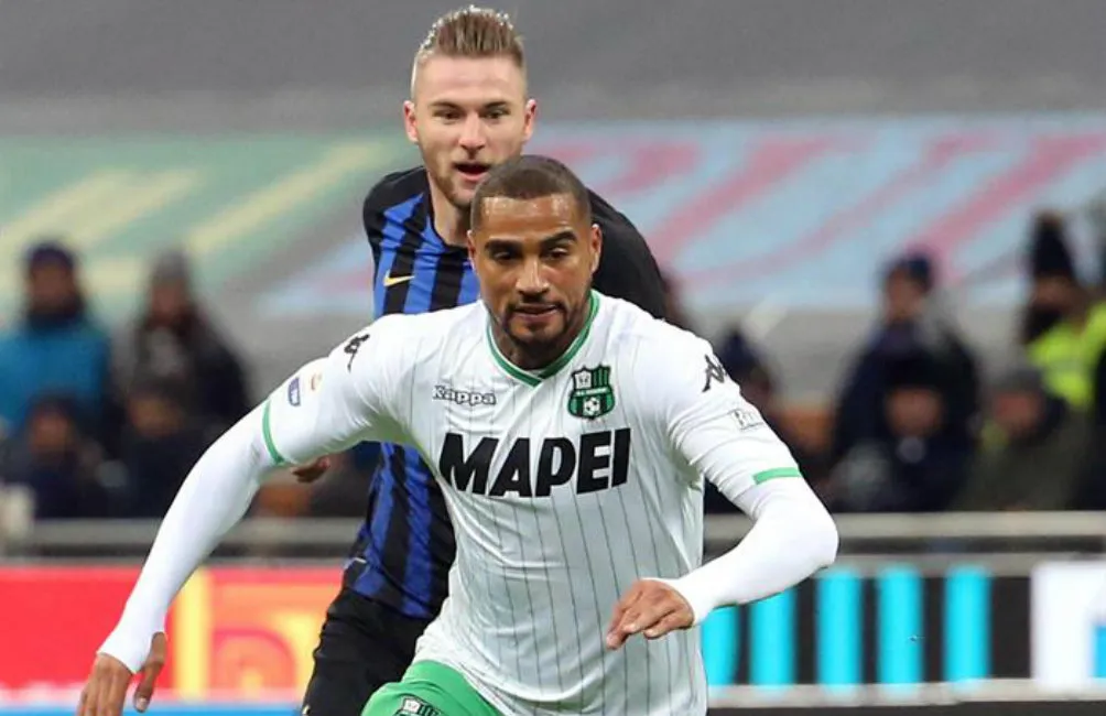 EFE Boateng en un partido de Sassuolo