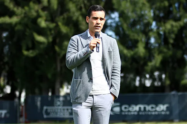 IMAGO7 Rafa Márquez, en la presentación de los refuerzos del Atlas