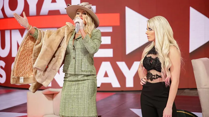 Lacey Evans entra a la Royal Rumble