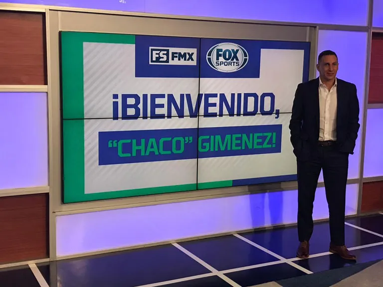 ENRIQUE GONZÁLEZ Chaco Giménez, presentado con Fox Sports