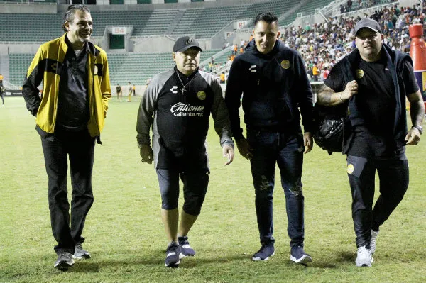 IMAGO7 Maradona durante un partido de Dorados