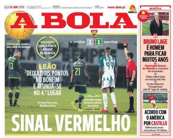 Portada 'A Bola'