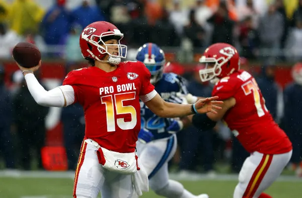 AP Patrick Mahomes con los Chiefs