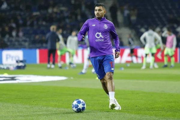 IMAGO7 Tecatito Corona en un entrenamiento del Porto