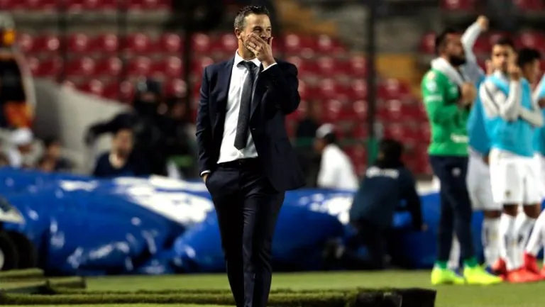 DANIEL GÁMEZ Rafael Puente durante un encuentro ante Puma