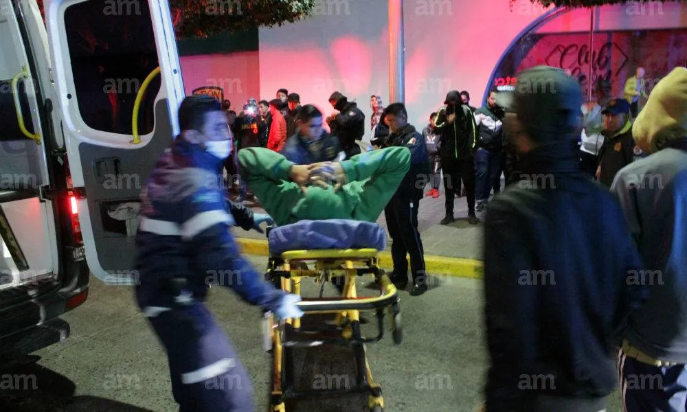 Momentos después del ataque a la porra de Léon