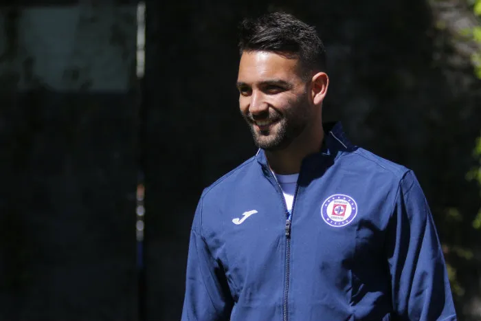 IMAGO7 Caute tras un entrenamiento con Cruz Azul