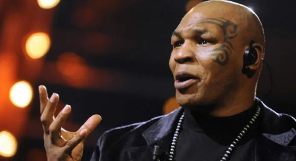 Mike Tyson durante un evento