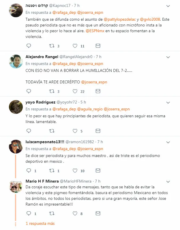 Las respuestas en Twitter ante las palabras de Fernández