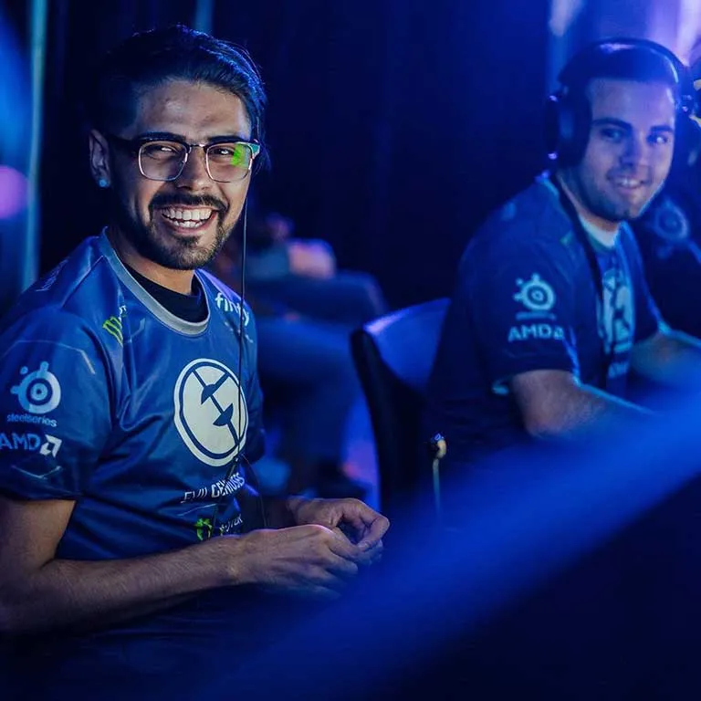 El mexicano Emilio Leynez, en una partida con Evil Geniuses