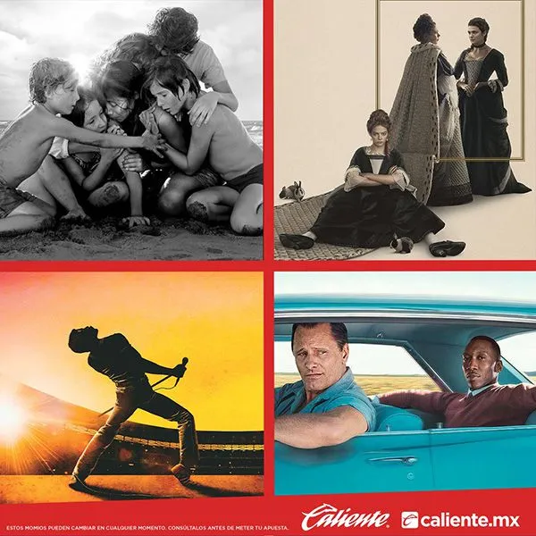 Los Oscars 2019 con la emoción de Caliente.mx