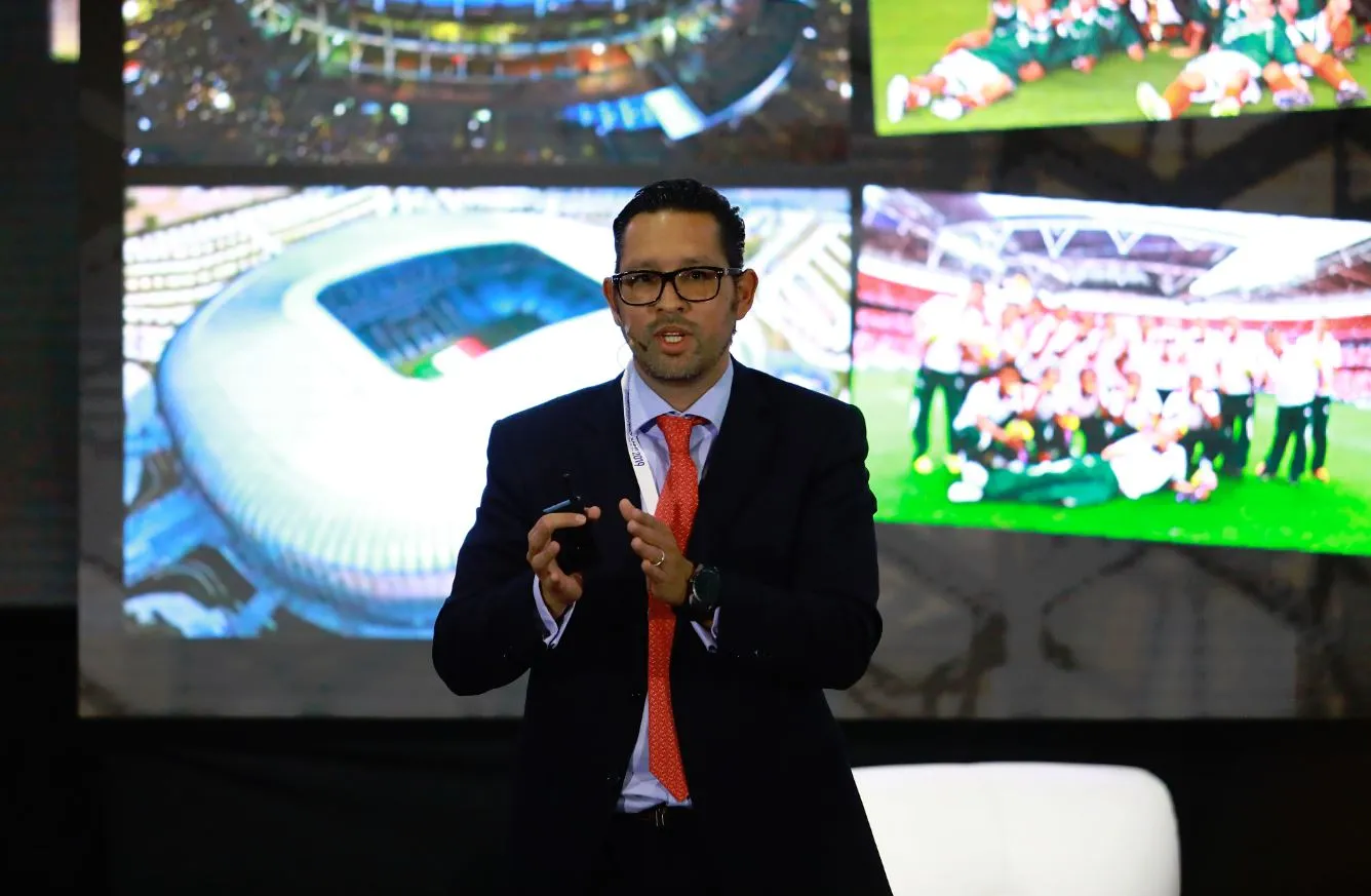 Víctor Guevara, durante el marco del Sports Summit