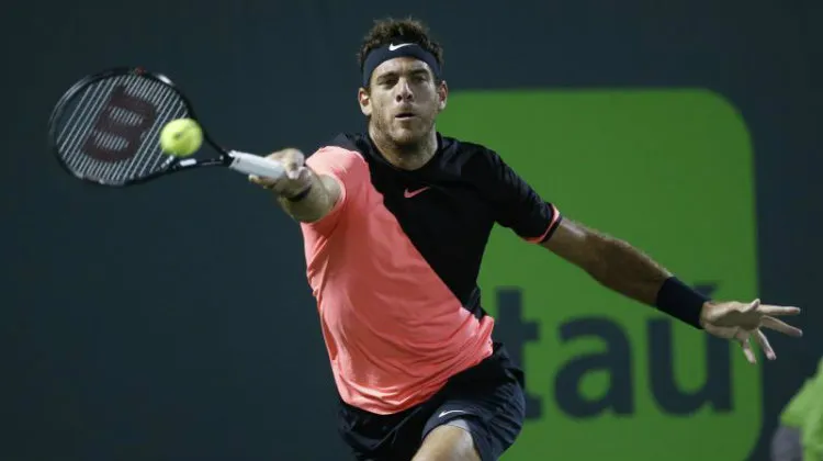 Juan Martín del Potro, durante el Grand Slam