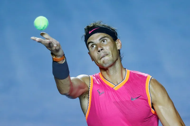 CARLOS RAMÍREZ Rafael Nadal durante su partido ante Zverev