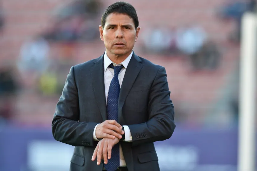 Sosa durante un partido del Ascenso MX