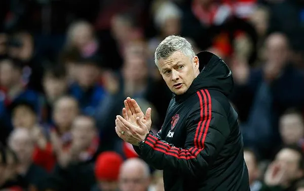 AP Ole Gunnar Solskjaer en un partido con Manchester United