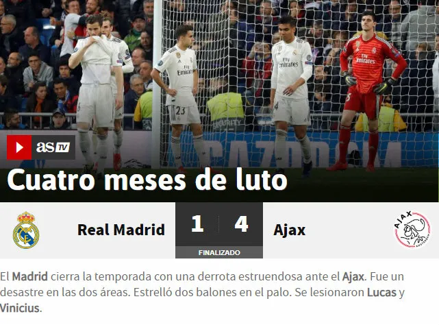 DIARIO AS Portada del Diario As