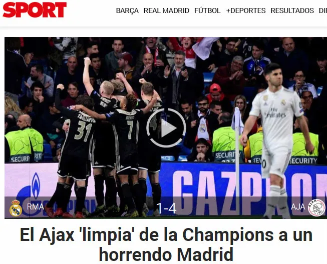 Sport Portada de Sport