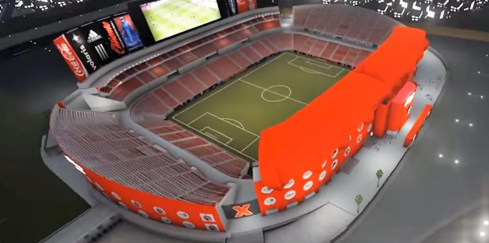 FACEBOOK XOLOS Maqueta de ampliación Estadio Caliente