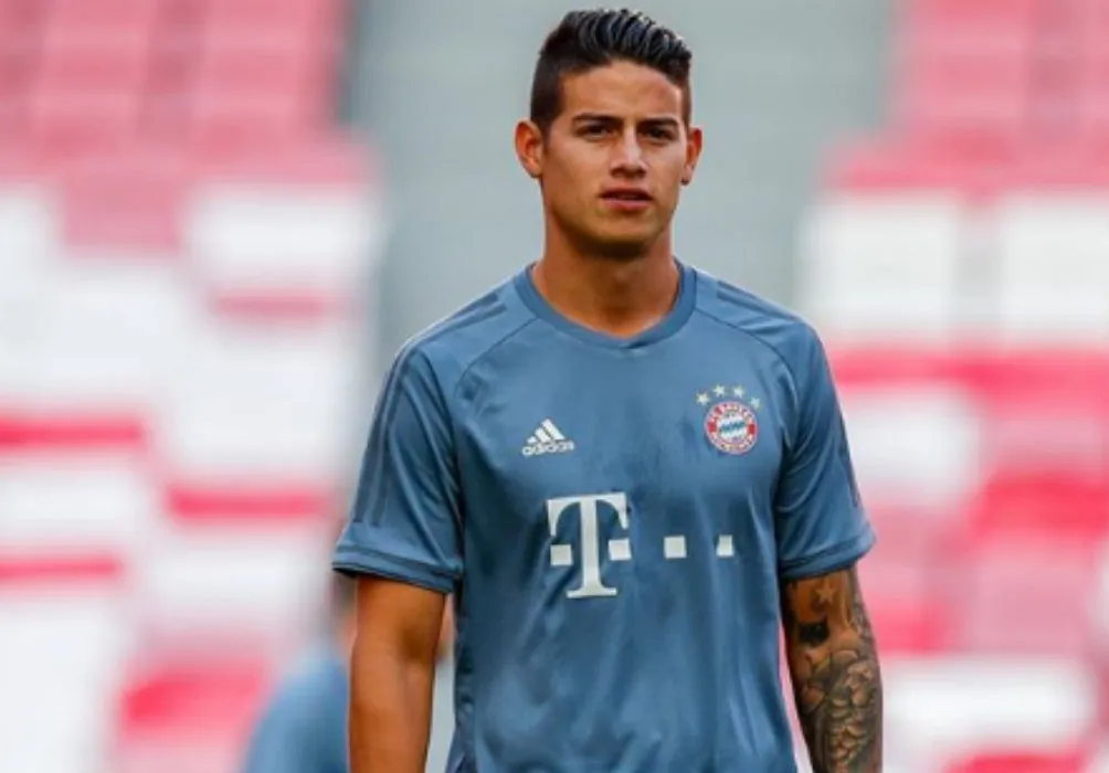 INSTAGRAM @JAMESRODRIGUEZ10 James en un entrenamiento del Bayern