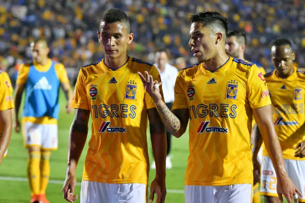 Salcedo después de un partido de Tigres