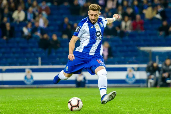 Herrera en un partido del Porto