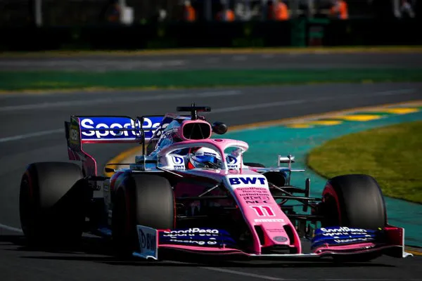 EFE Pérez participa en la primera sesión de entrenamientos