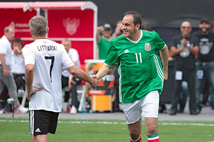 IMAGO7 Cuauh en un duelo de leyendas internacionales