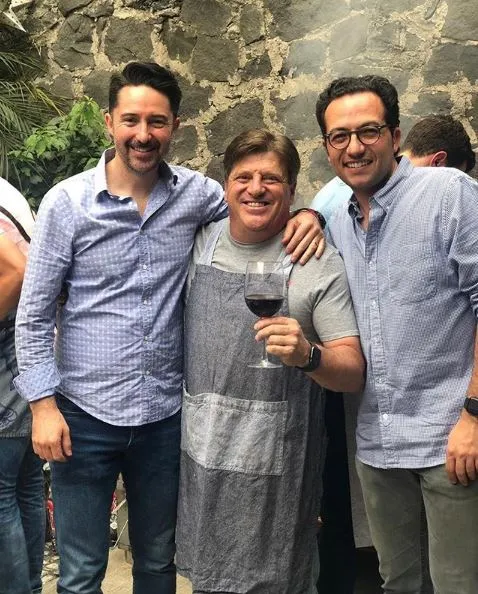 Piojo junto a Yon de Luisa y Culebro