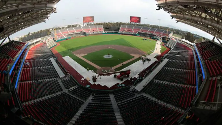 Panorámica del nuevo Estadio de los Diablos Rojos del México