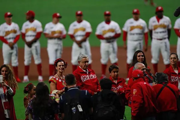El presidente de México previo al partido
